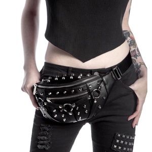 Killstar Hexellent Studded Waist Bag